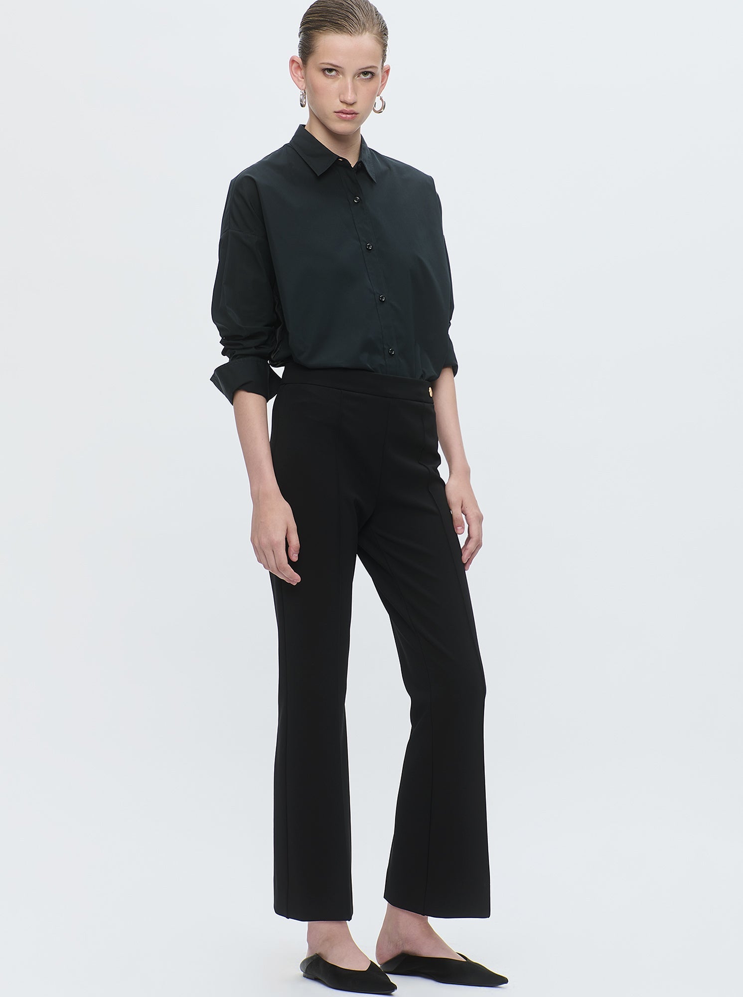 LOLA Jersey crop Pant Black