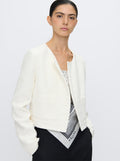 ALBA Cardigan jacket White
