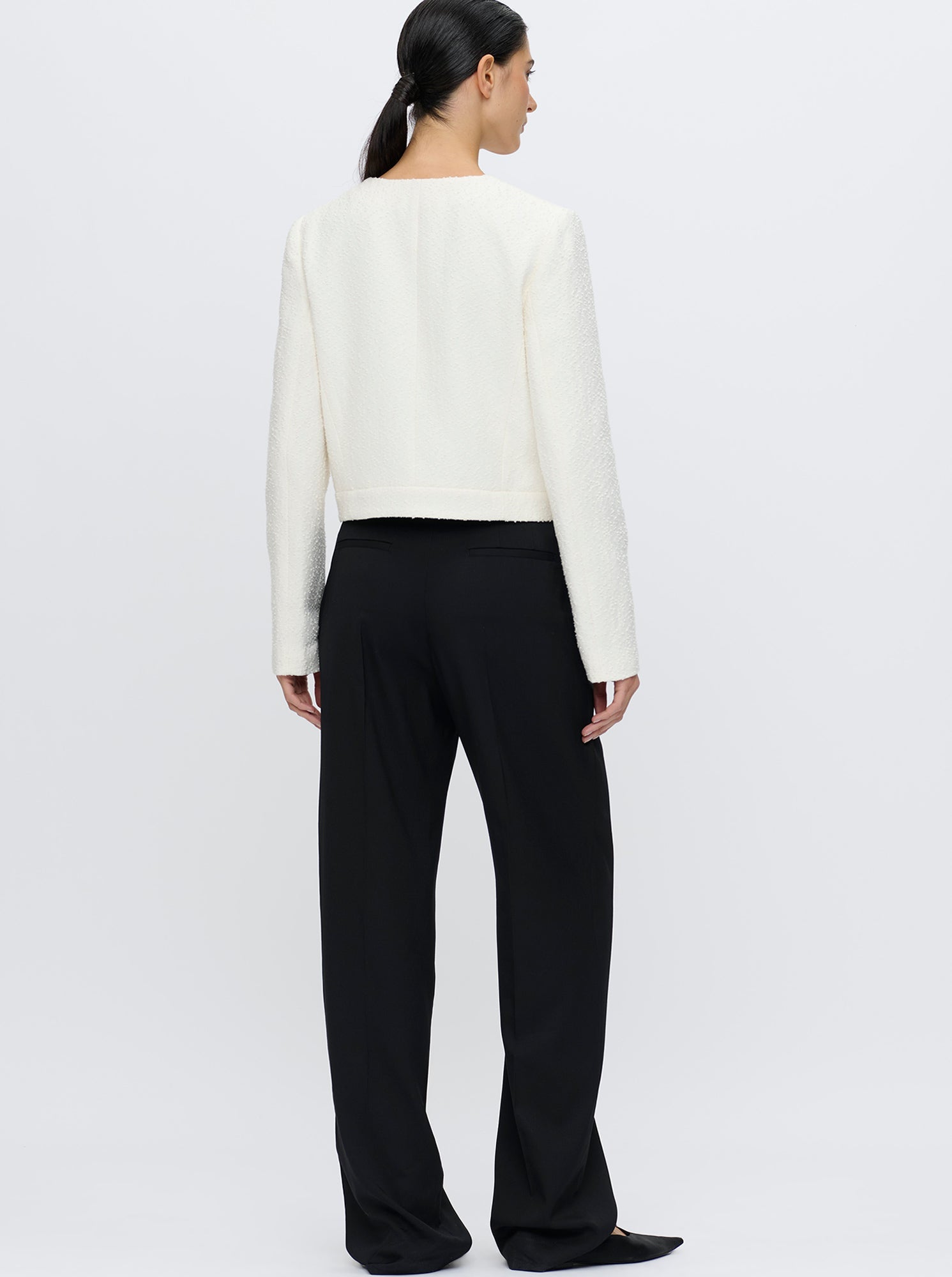 ALBA Cardigan jacket White