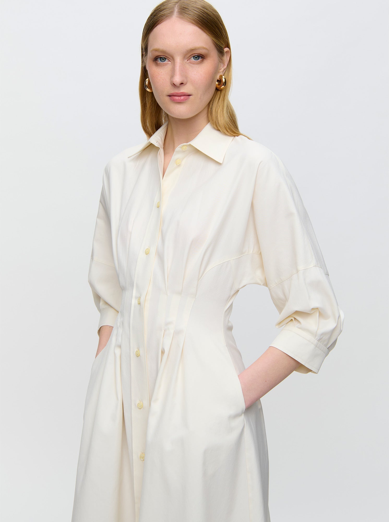 ANAIS Shirt dress Desert