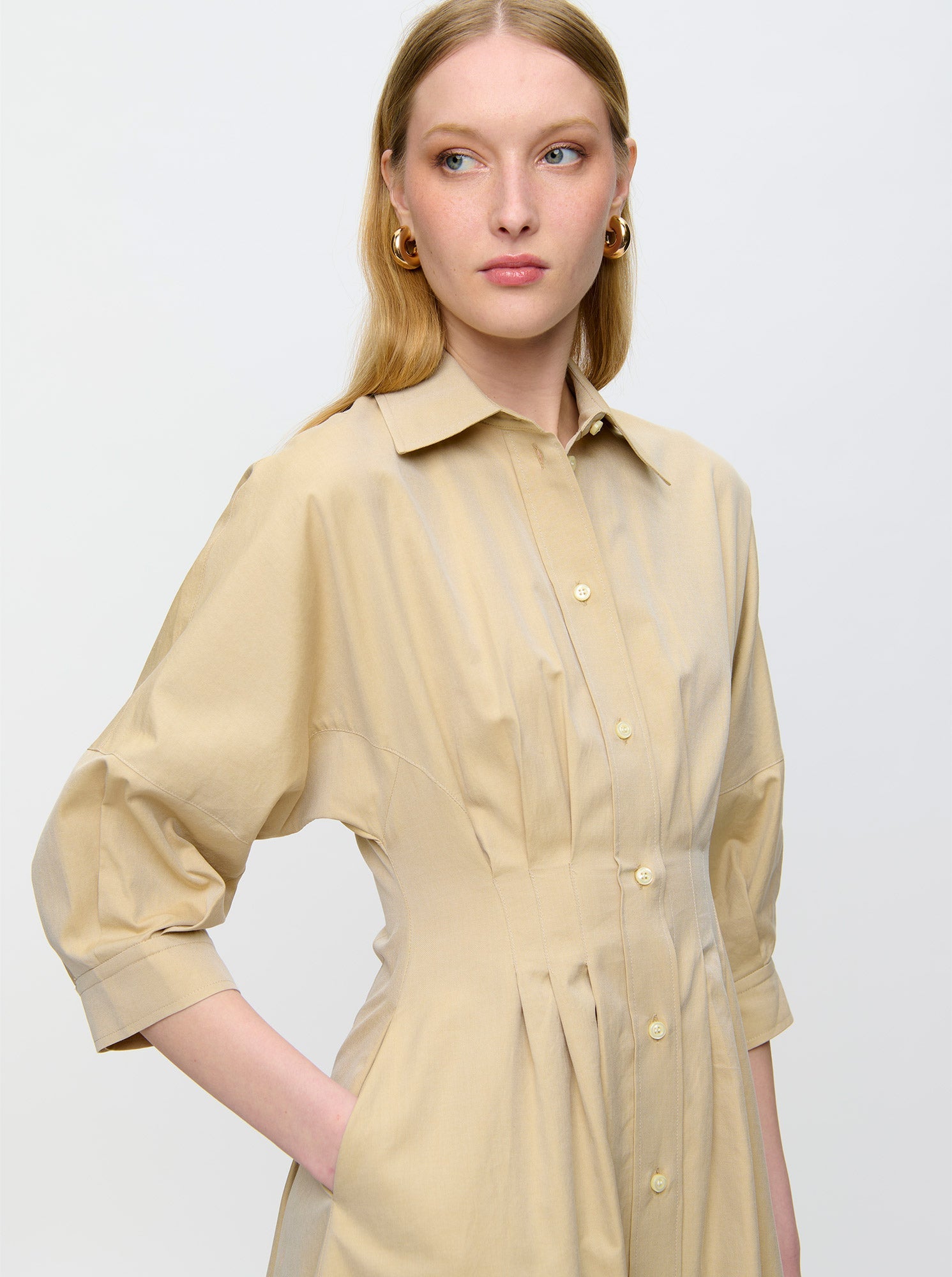 ANAIS Shirt dress Craftpaper