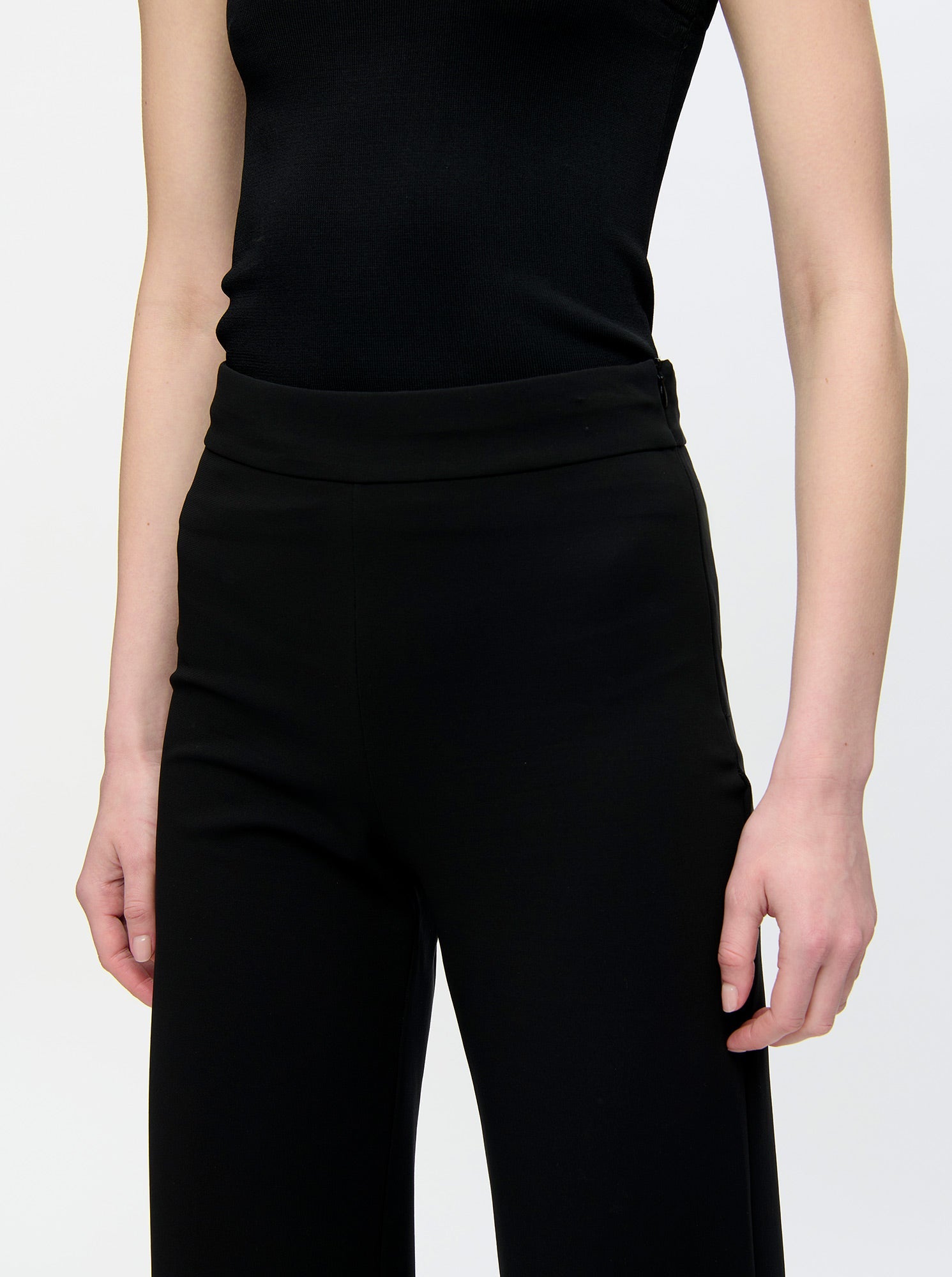 ANOUK Stretch Crepe Pant Black