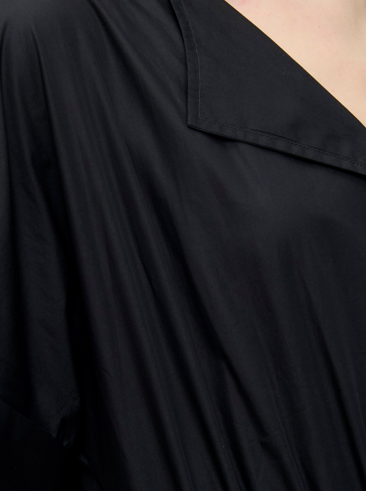 BEATRICE Balloon hem dress Black