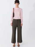BRODY Crop/cuff Pant Forest