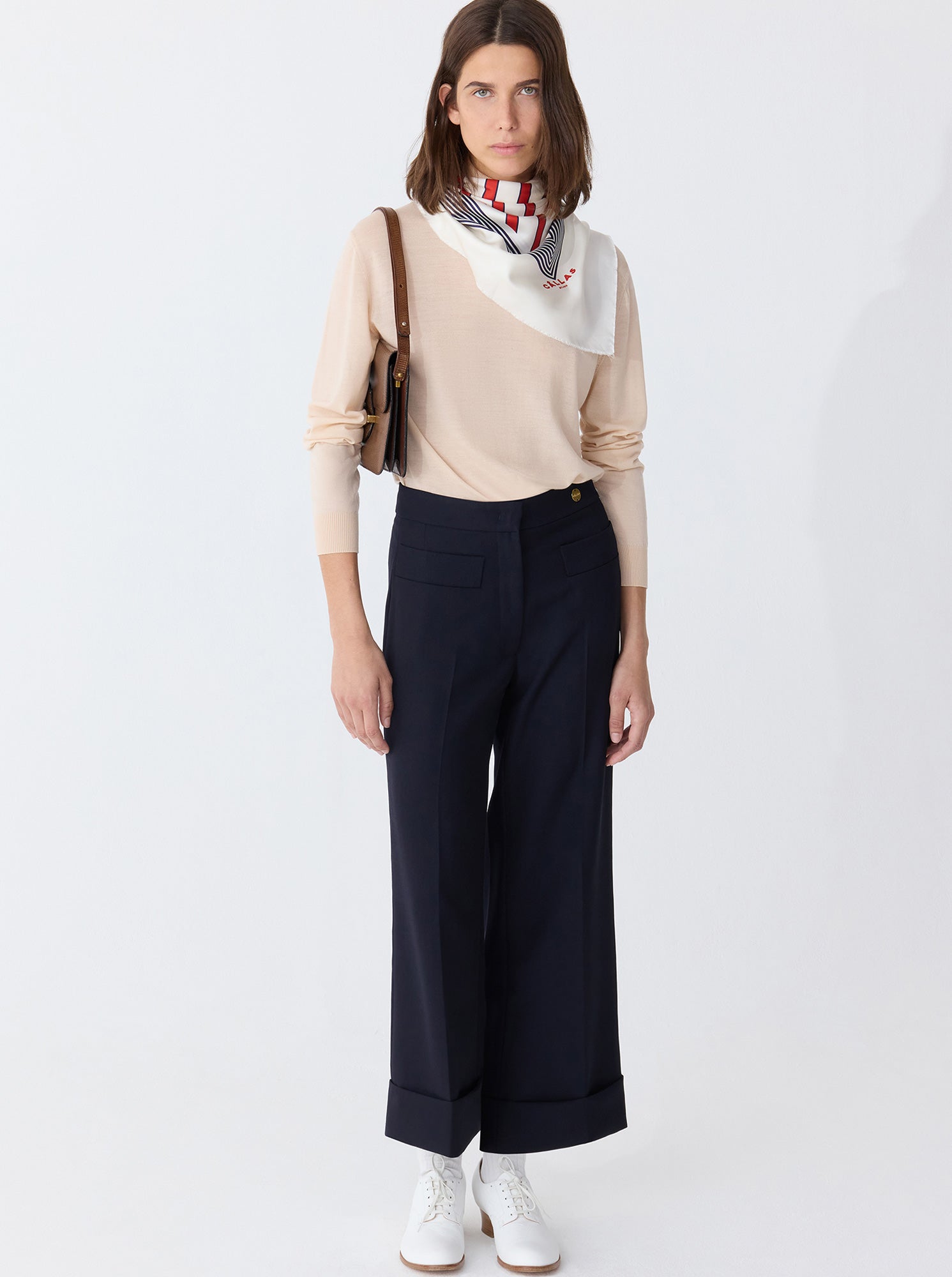 BRODY Crop/cuff Pant Navy
