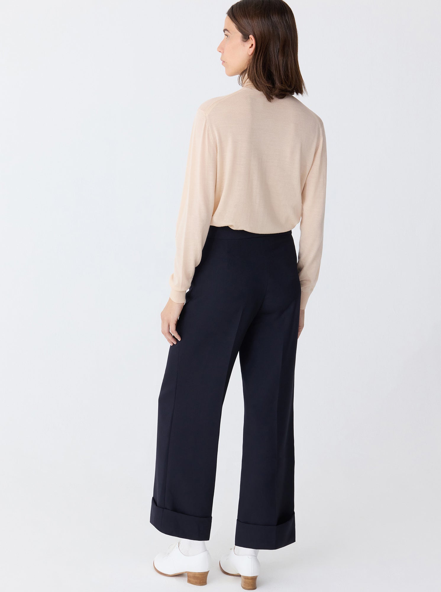 BRODY Crop/cuff Pant Navy