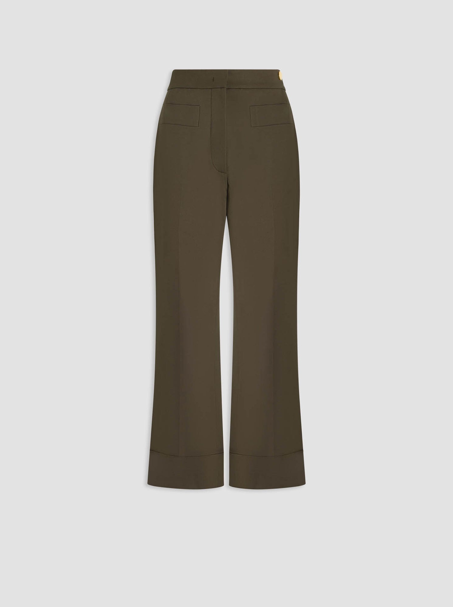 BRODY Crop/cuff Pant Forest
