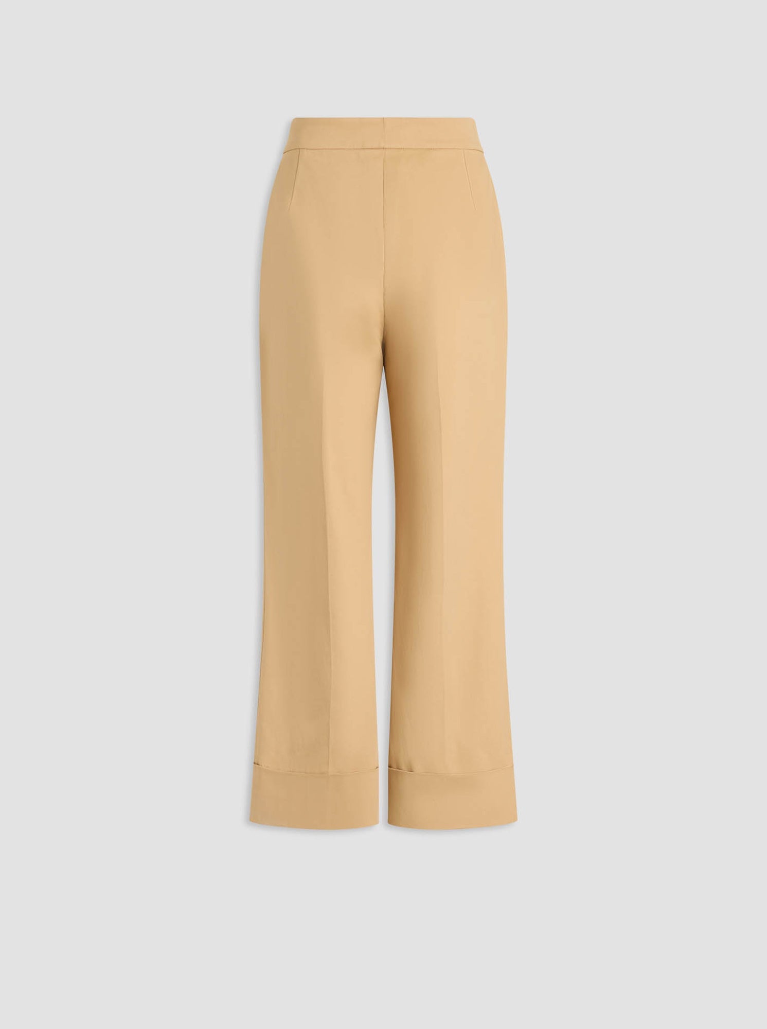 BRODY Crop/cuff Pant Pale Camel