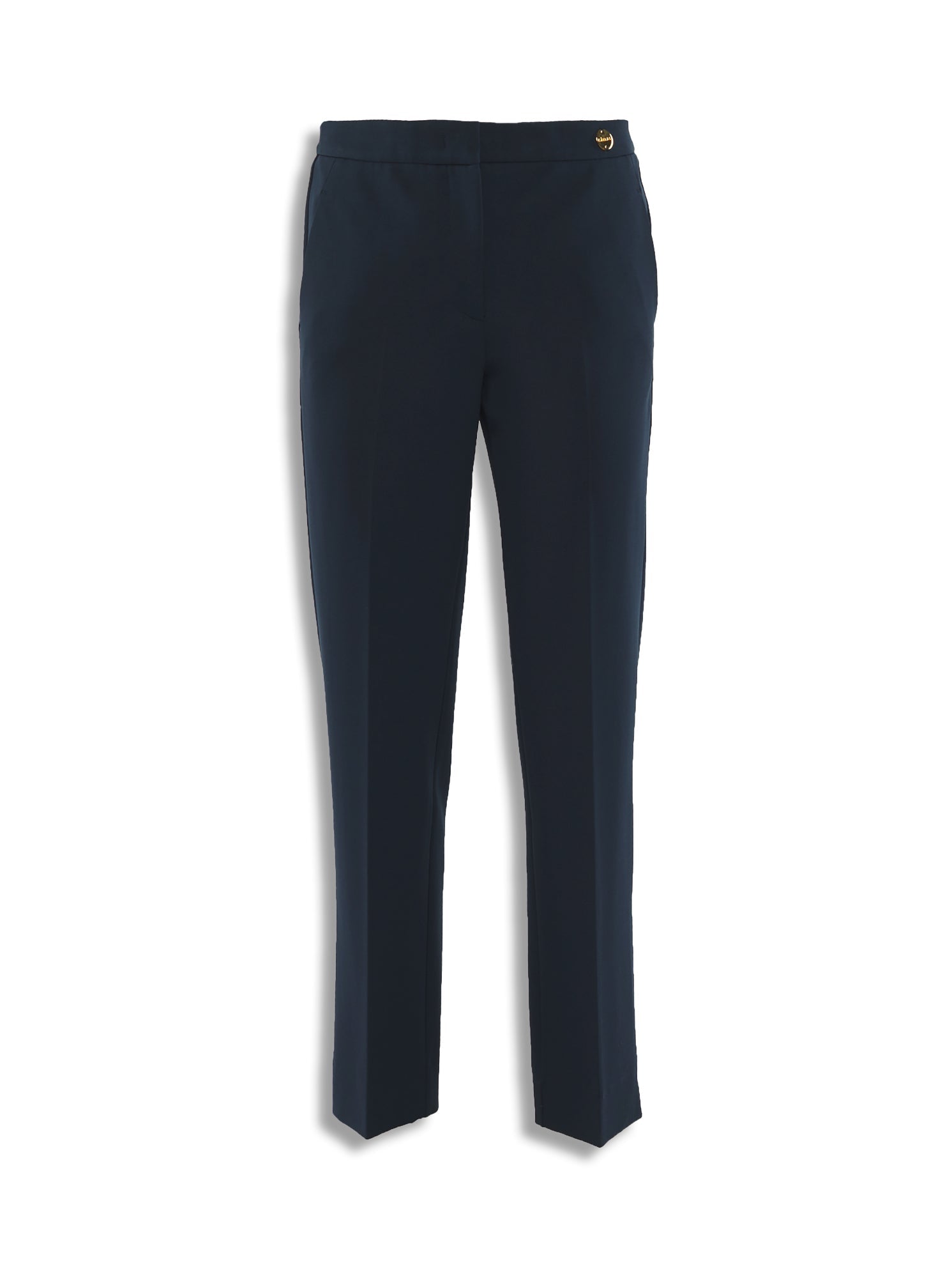 CHARLOTTE Stretch Crepe Pant Navy