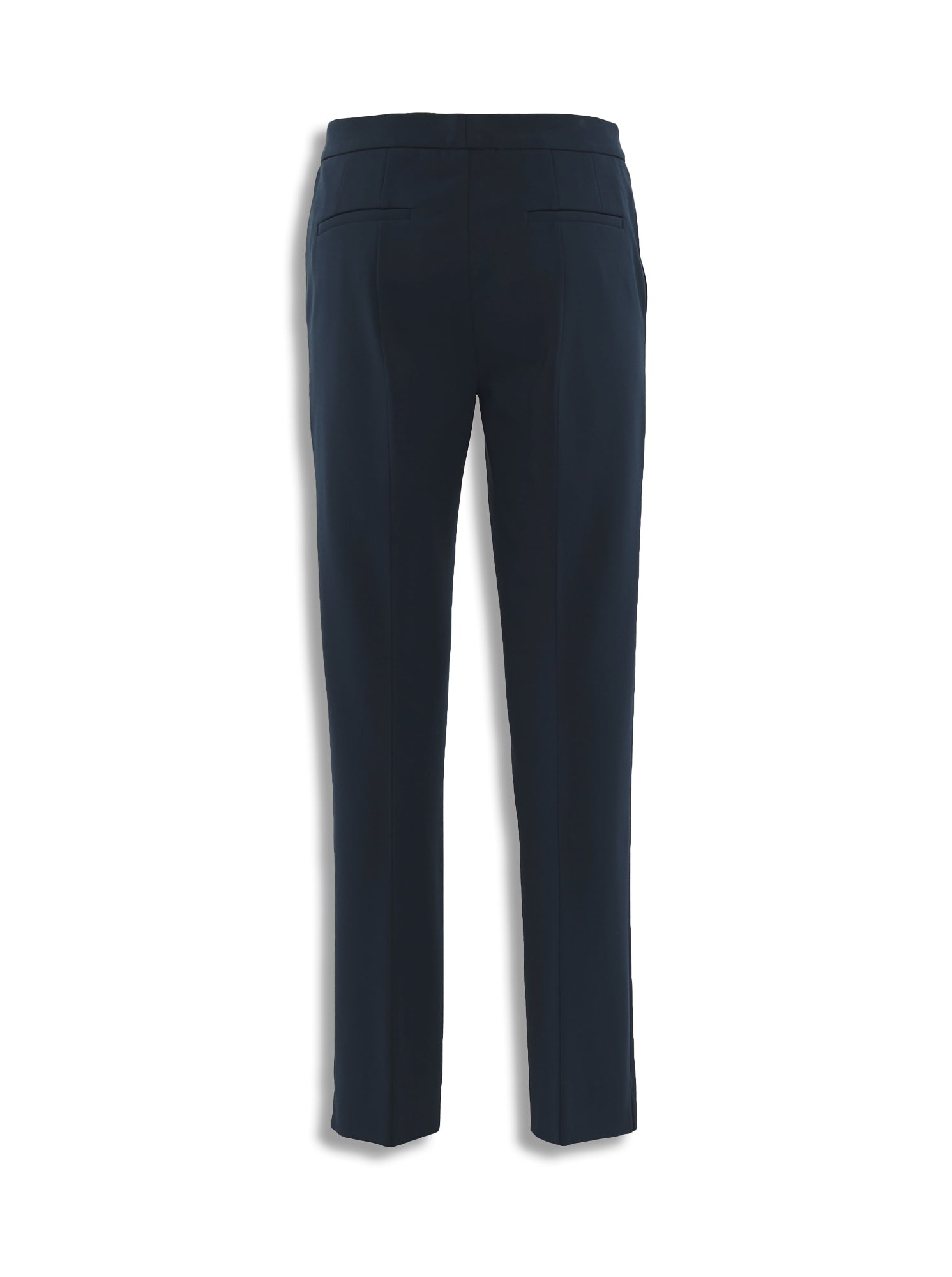 CHARLOTTE Stretch Crepe Pant Navy