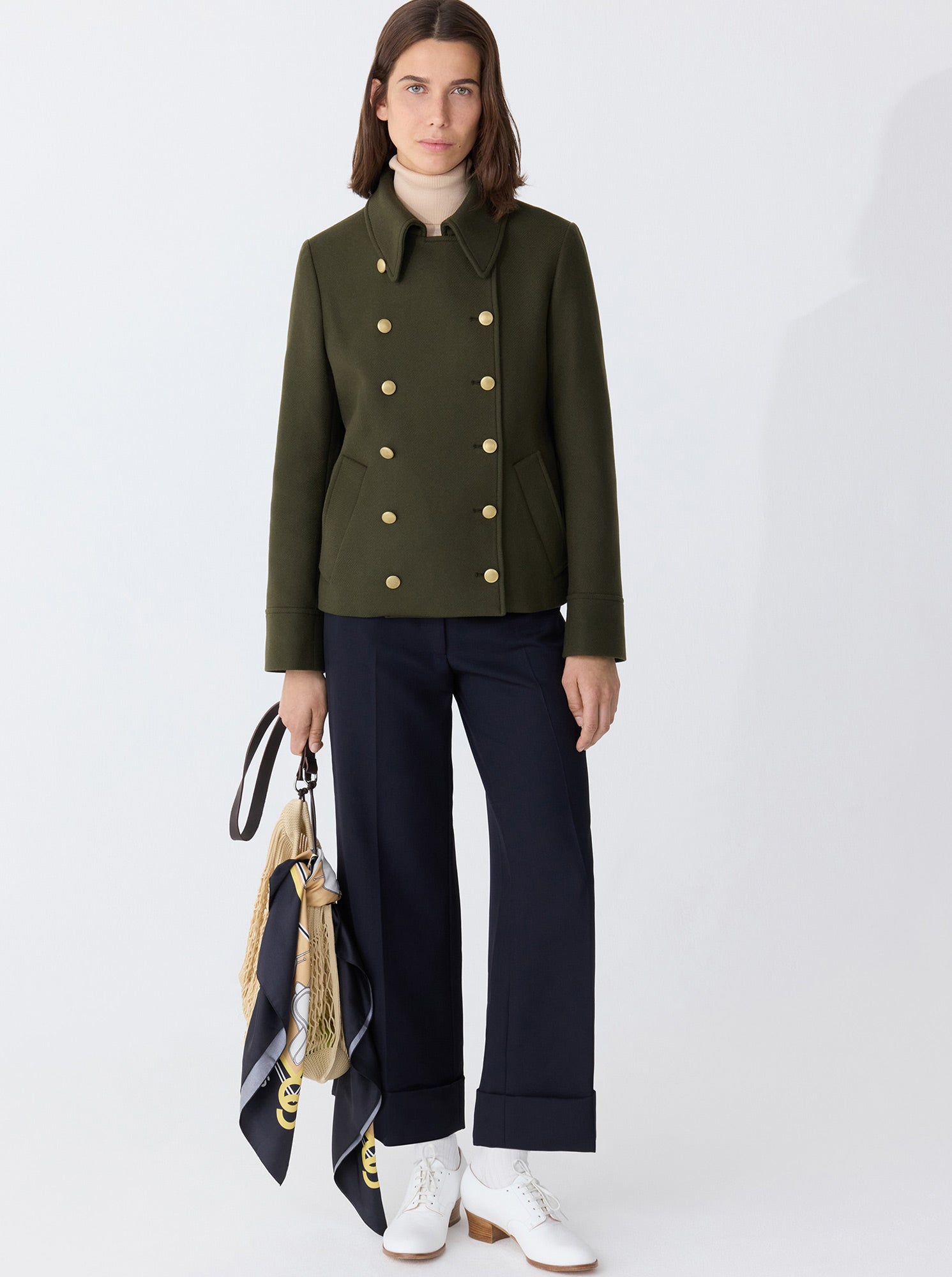 CHELSEA Doublebreast Jacket Forest