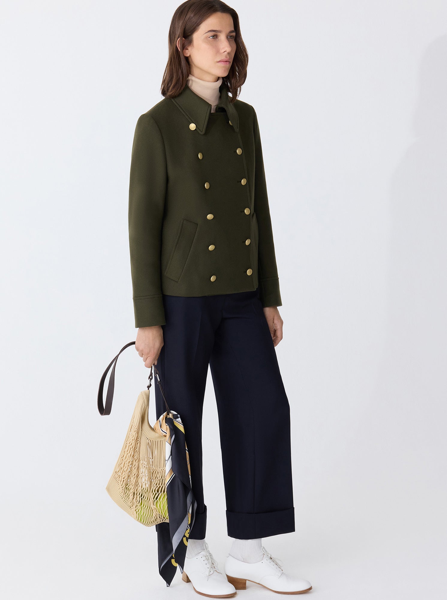 CHELSEA Doublebreast Jacket Forest