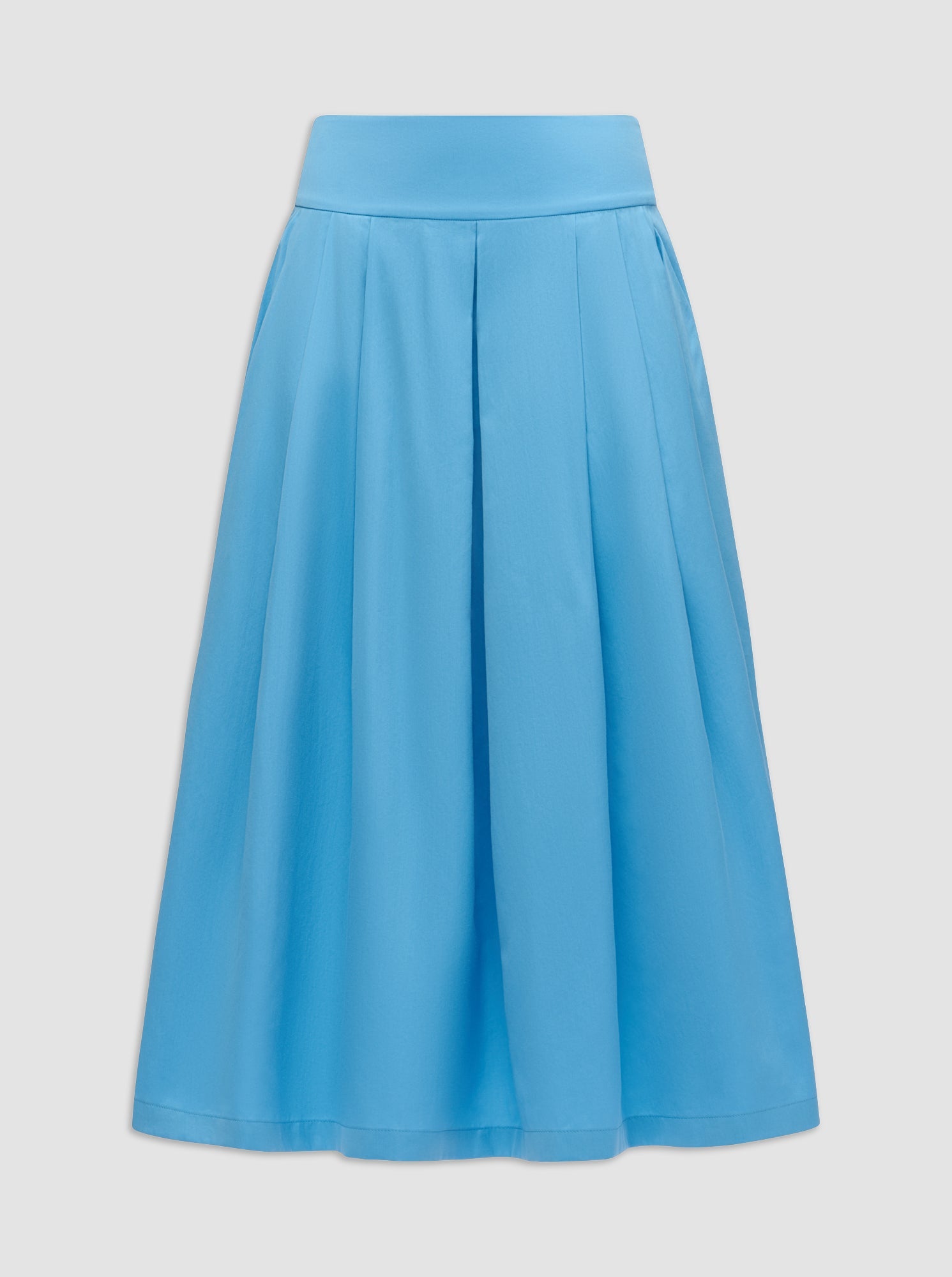 CONSUELA Pleated full skirt Blue