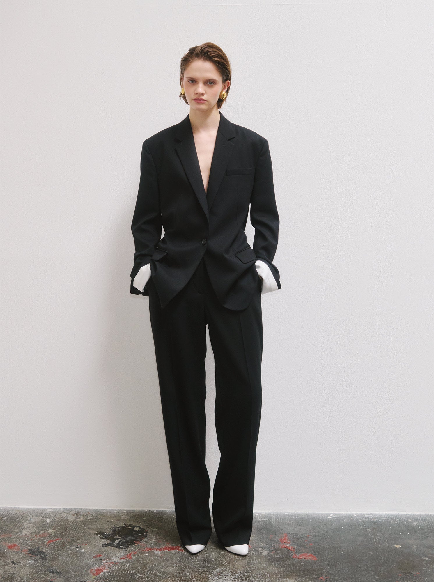 DENIS Oversized Blazer Black