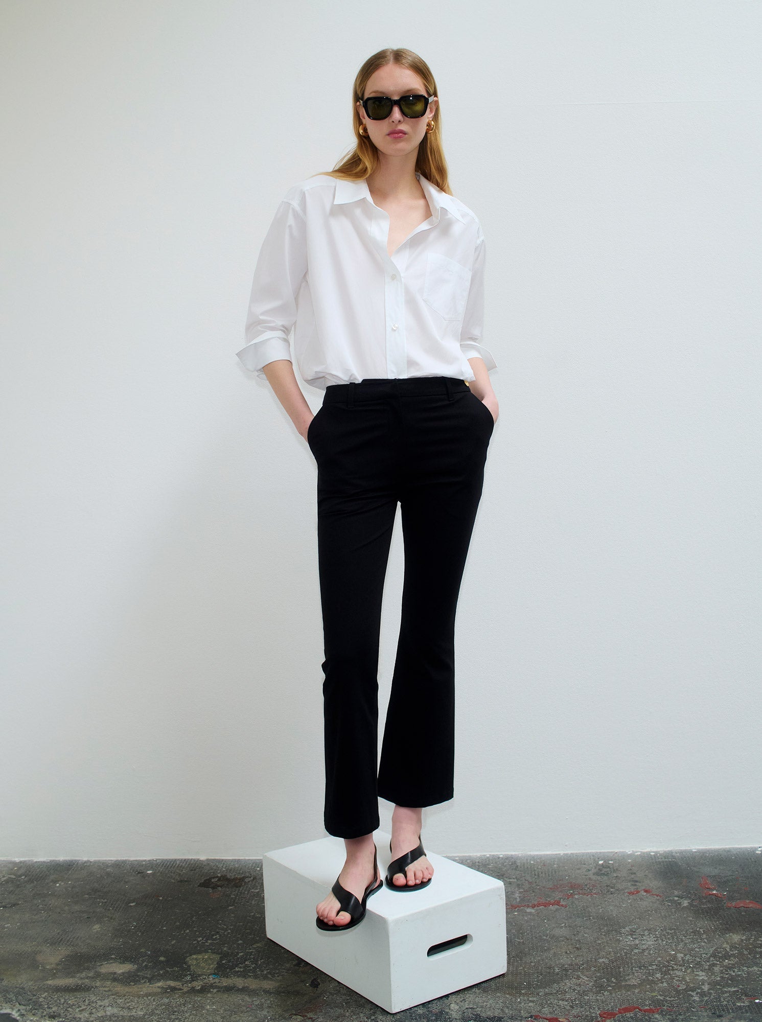 PETRA Poplin Shirt White