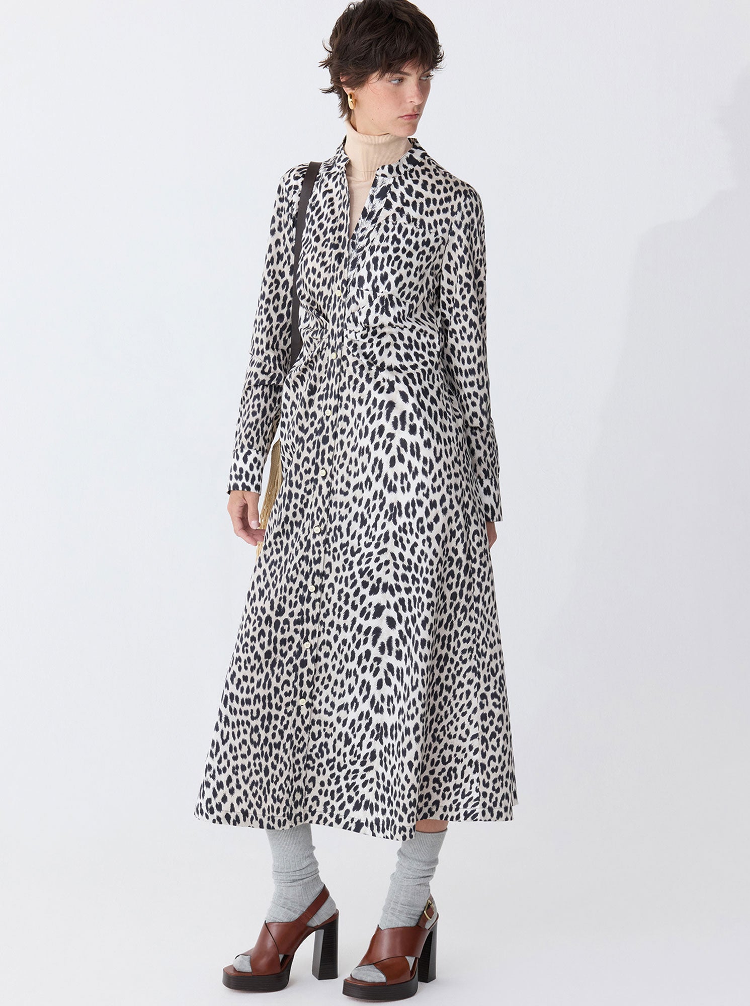 GENNY Shirtdress Cheetah