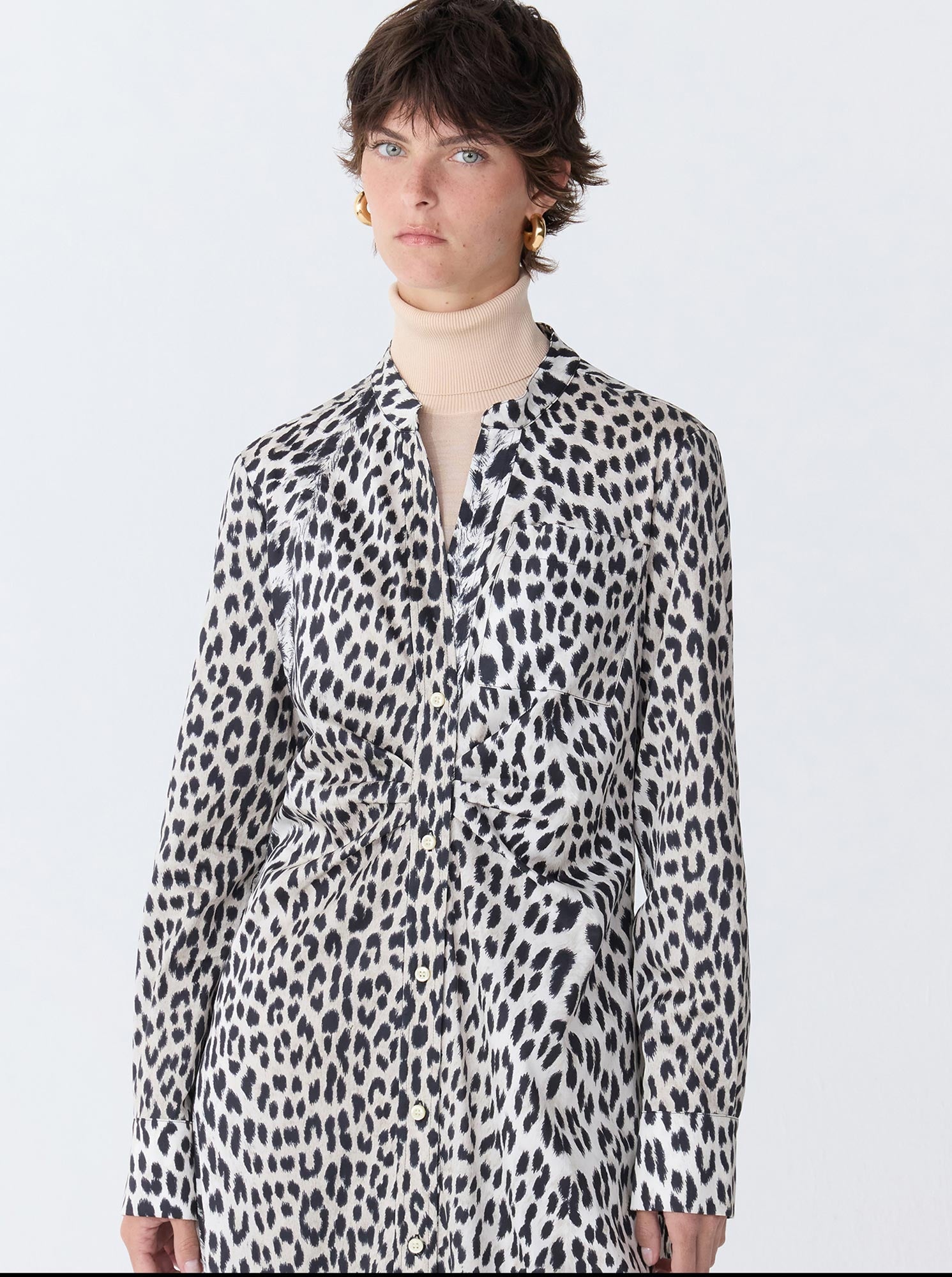 GENNY Shirtdress Cheetah