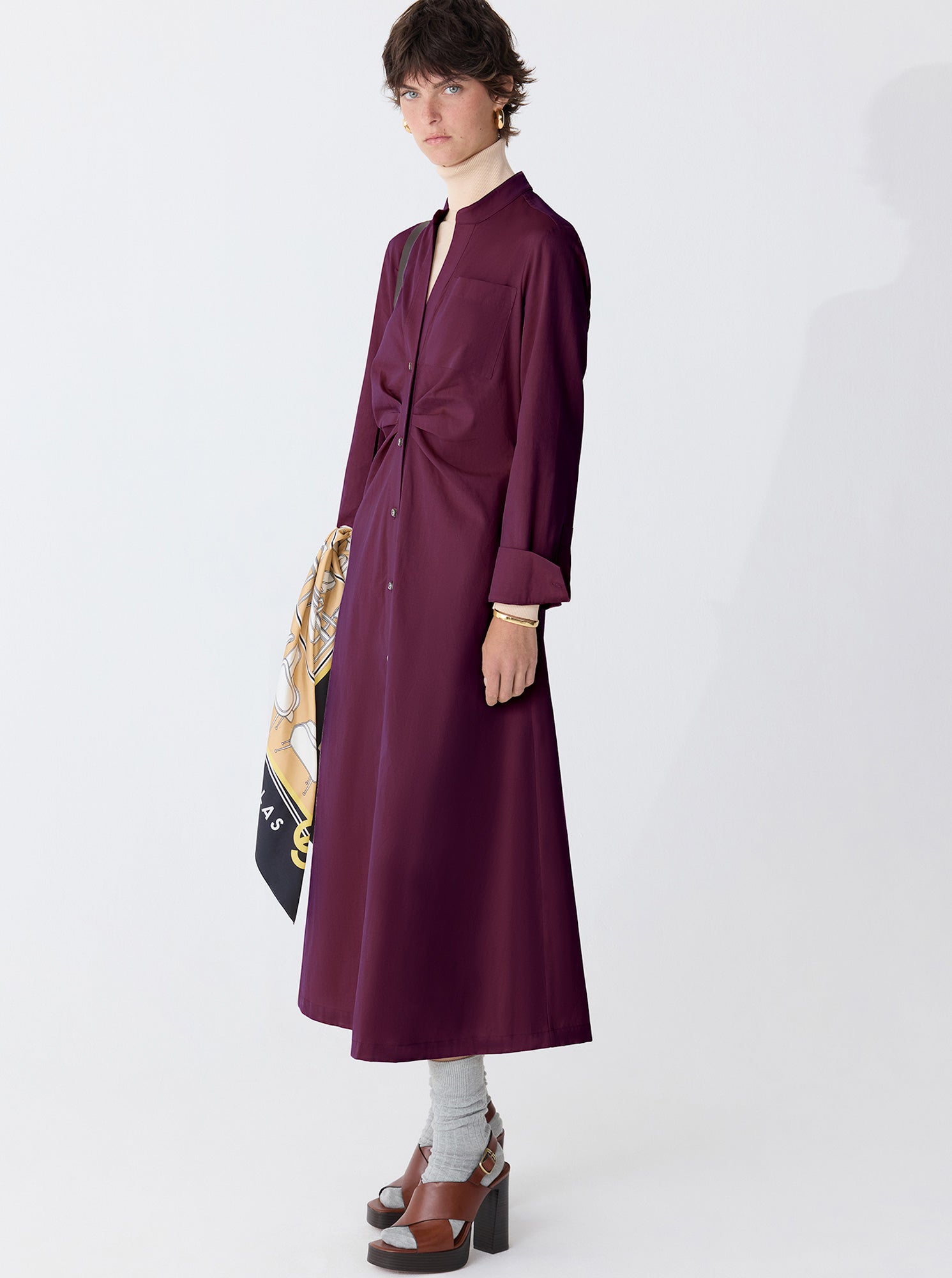 GENNY Shirtdress Violet