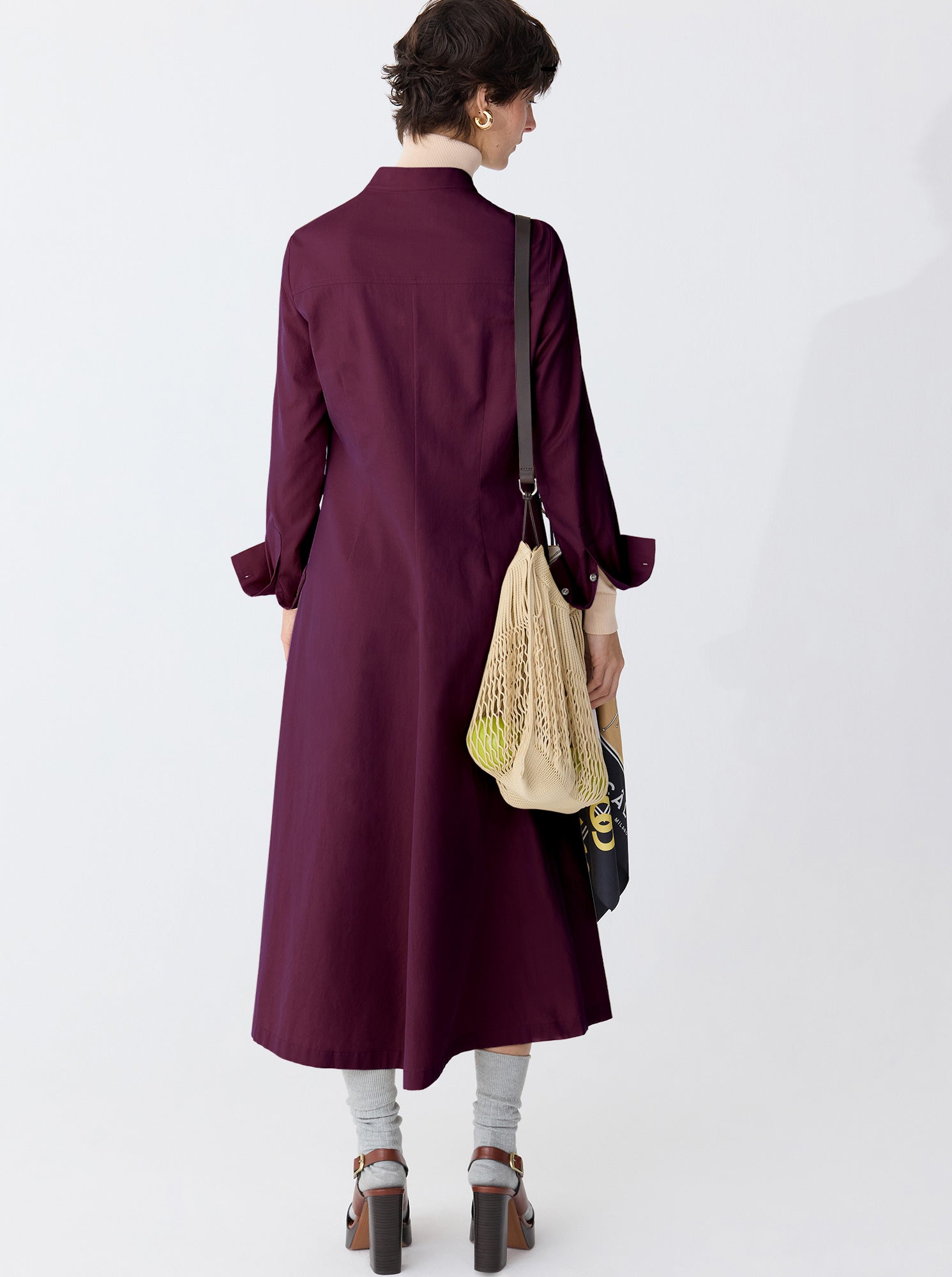 GENNY Shirtdress Violet