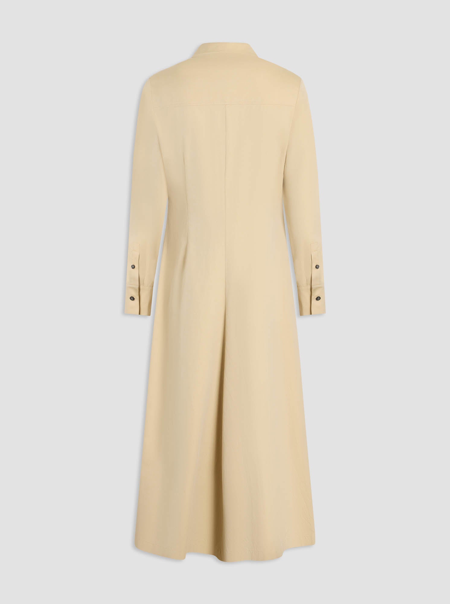 GENNY Longsleeve Shirtdress Pale Camel