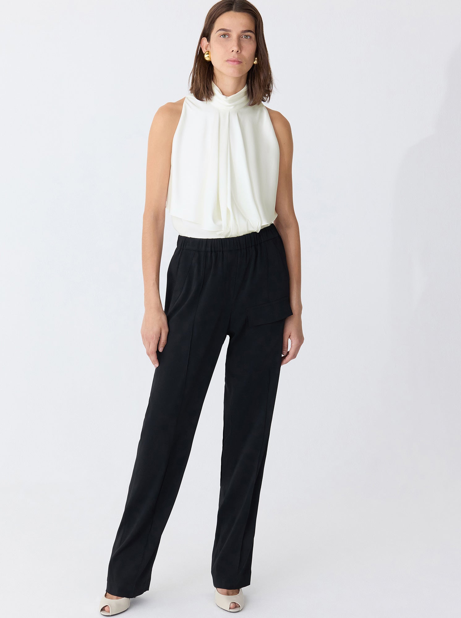HARPER Pull-on Pant Black