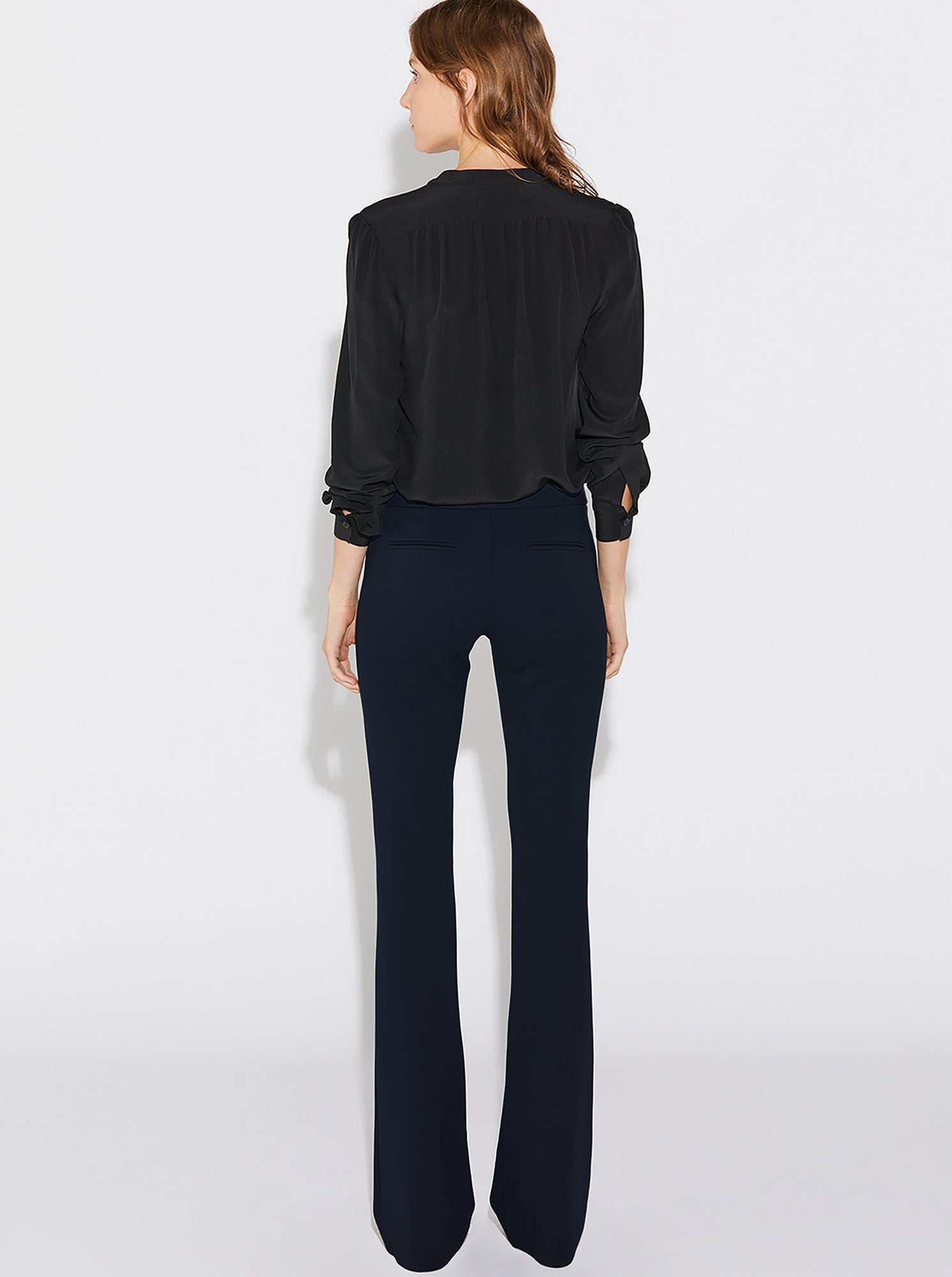 JULES Stretch Crepe Pant Navy