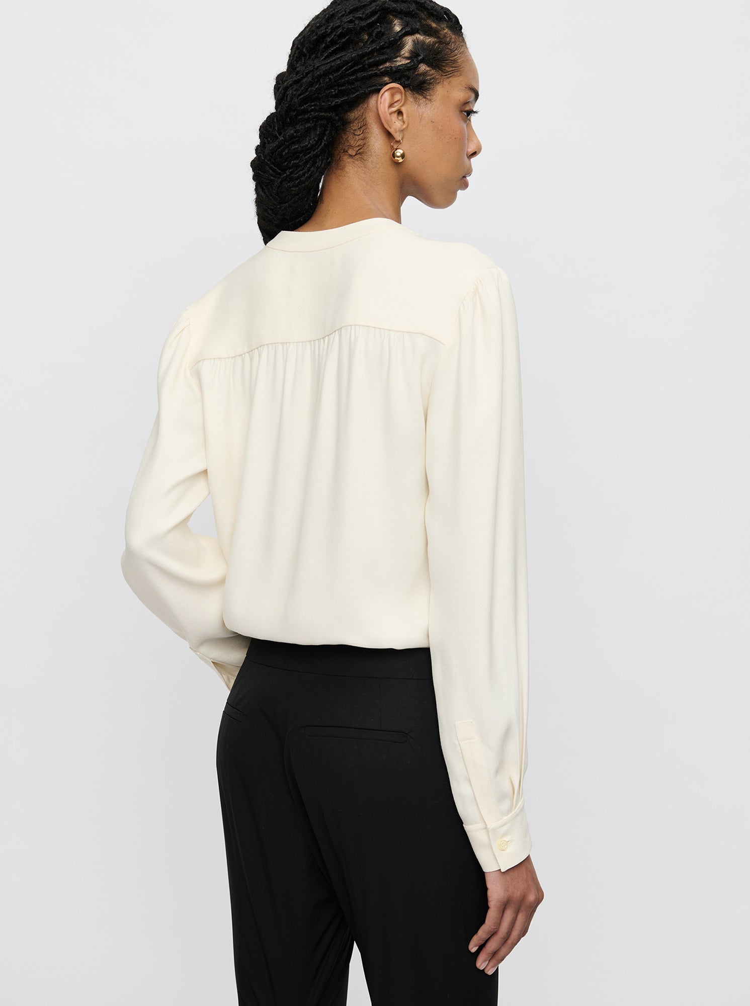 ATHENA crewneck top Ivory