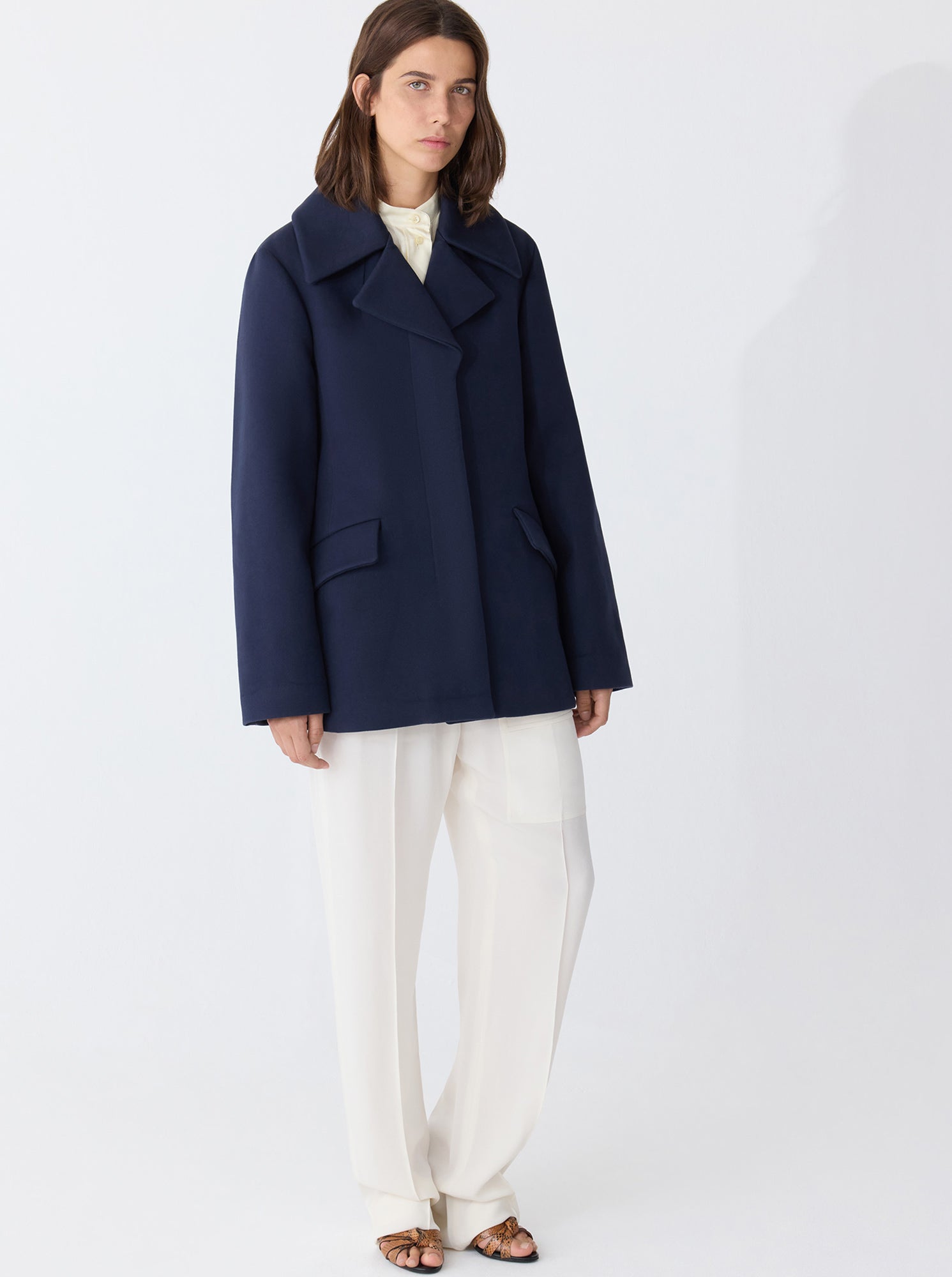 LUCKY Peacoat Navy