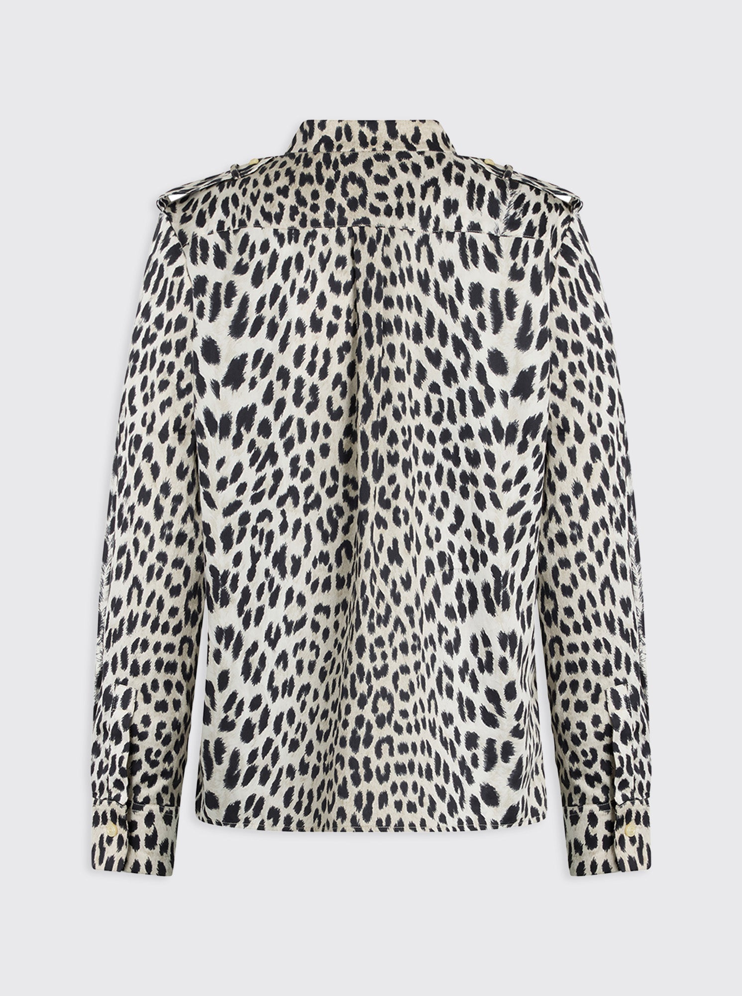 MIKA Bandcollar Shirt Cheetah