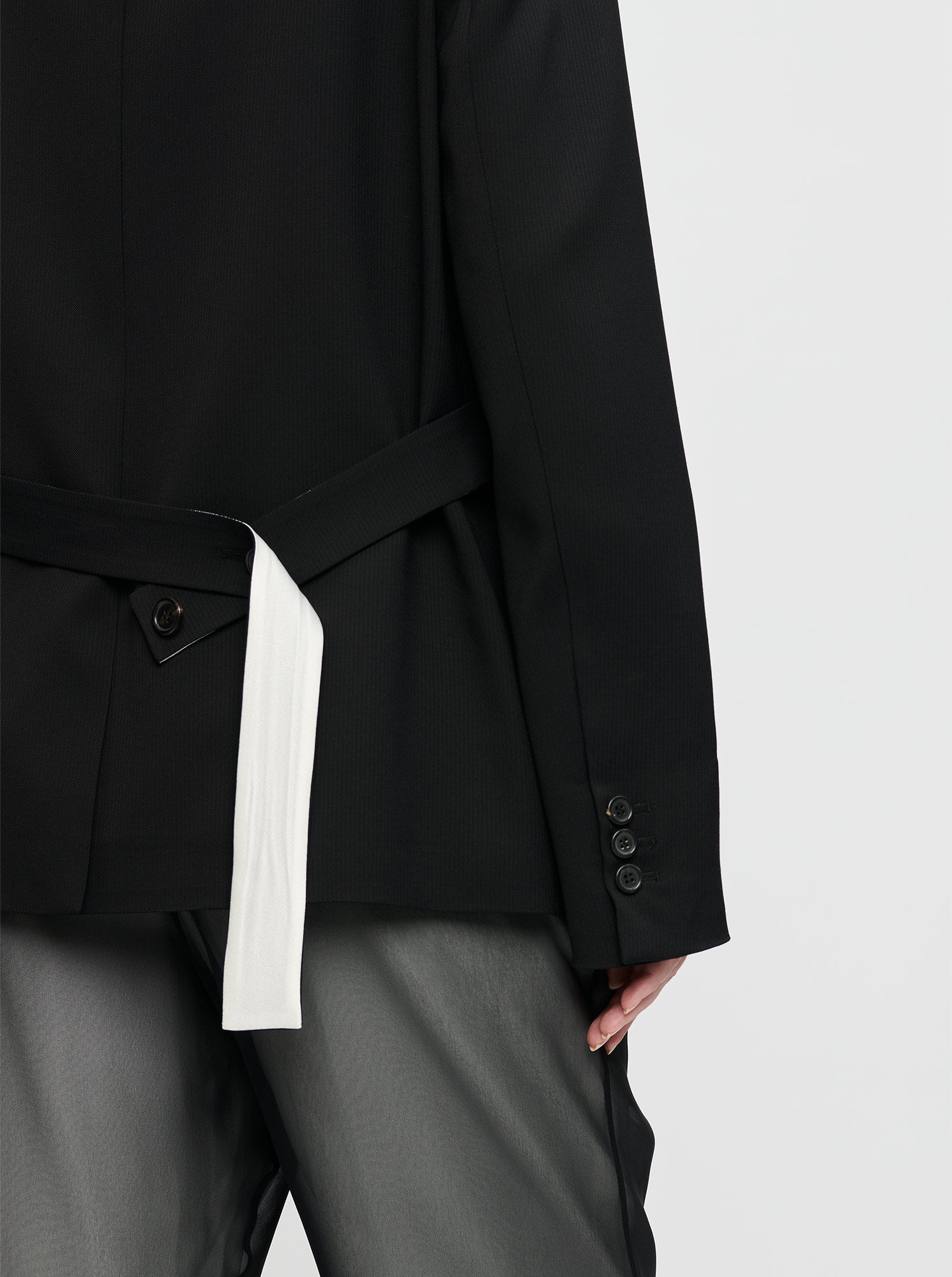 DENIS Oversized Blazer Black