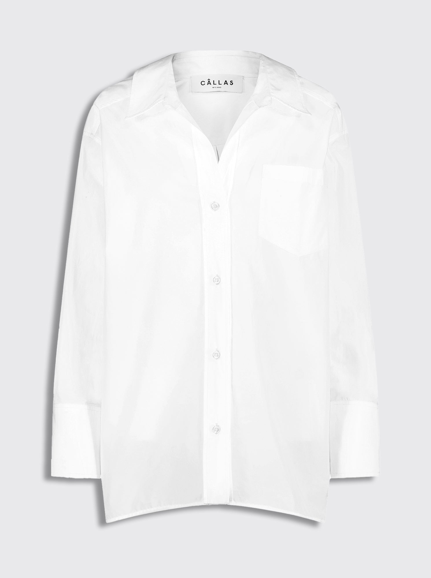 PETRA Poplin Shirt White