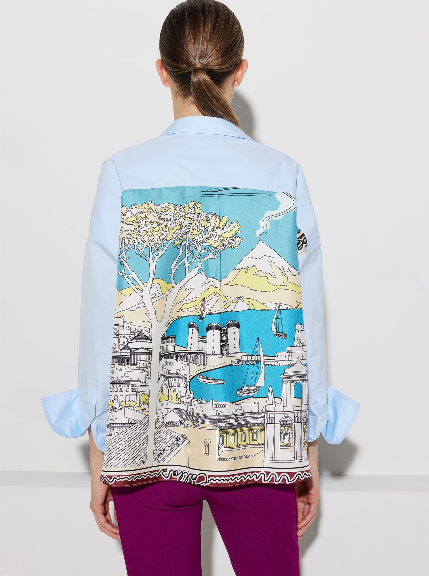 SIRENE Napoli shirt Pale Blue