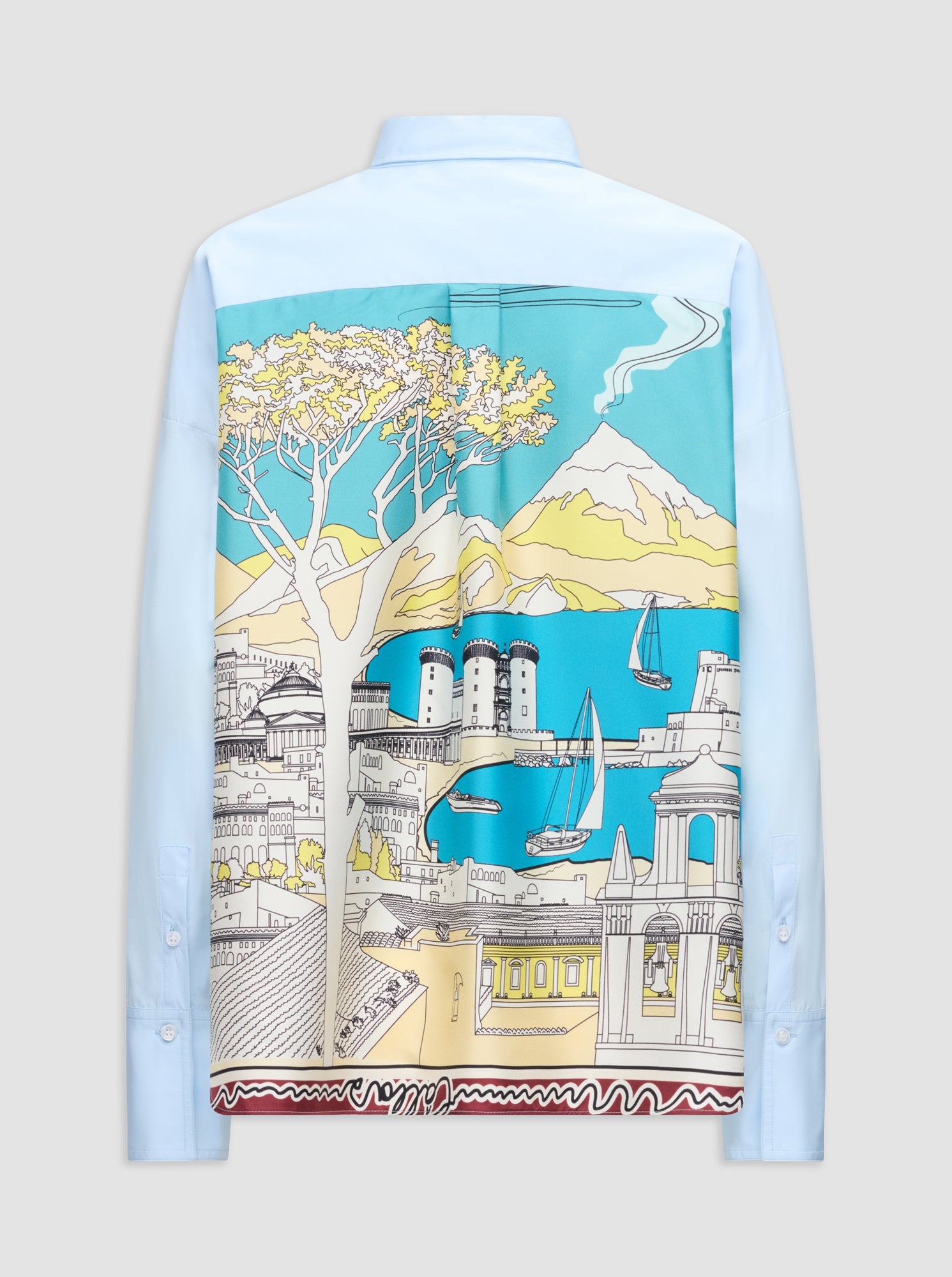 SIRENE Napoli shirt Pale Blue