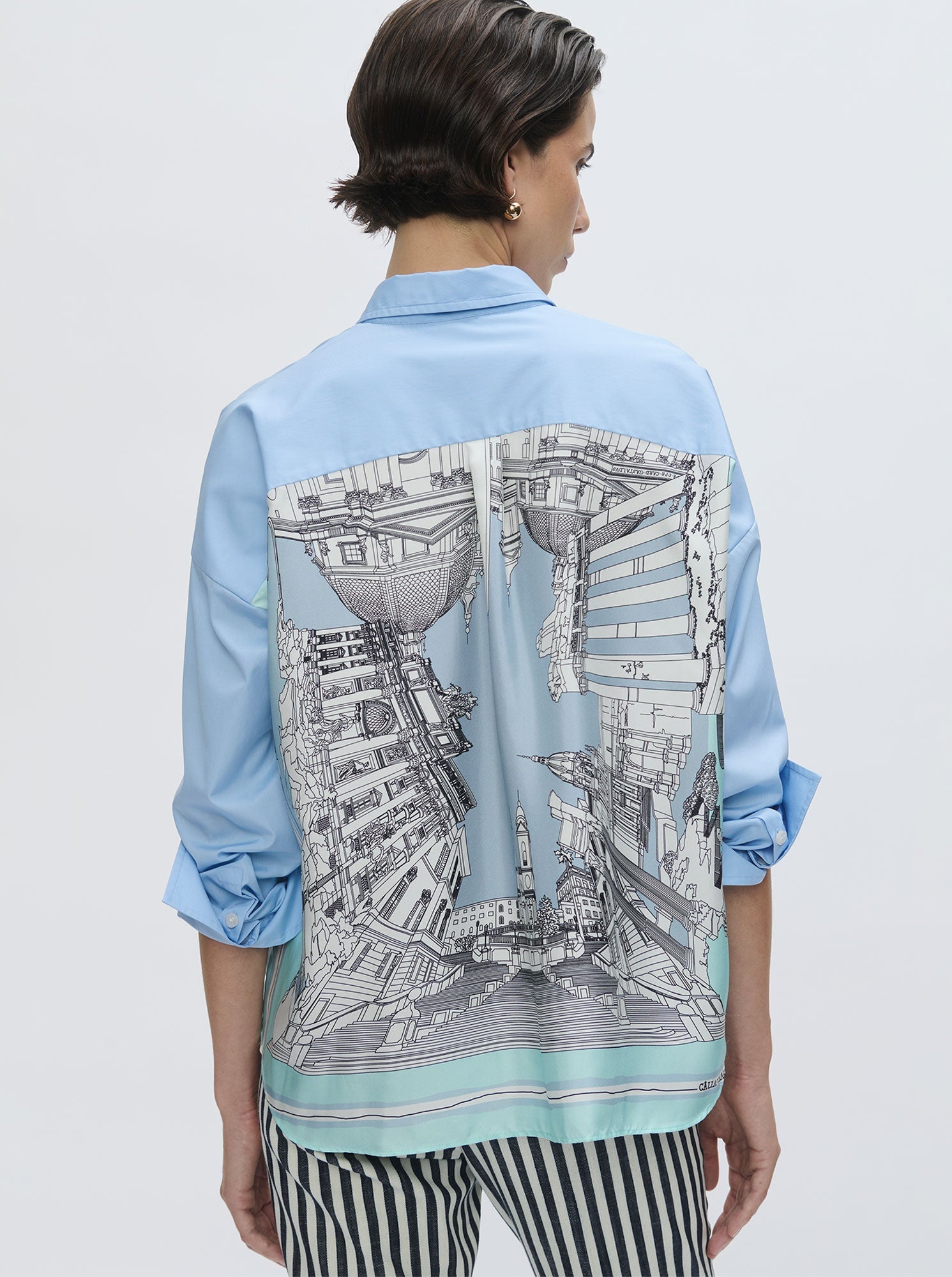 SIRENE Rome shirt Pale blue