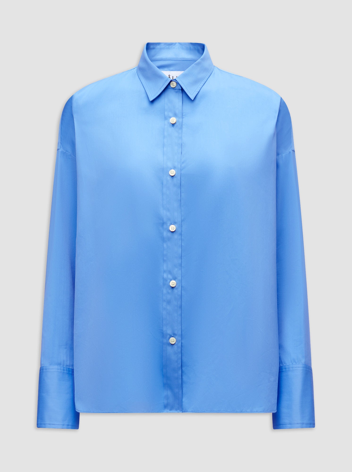 SIRENE Scarf back shirt Blue/Orange