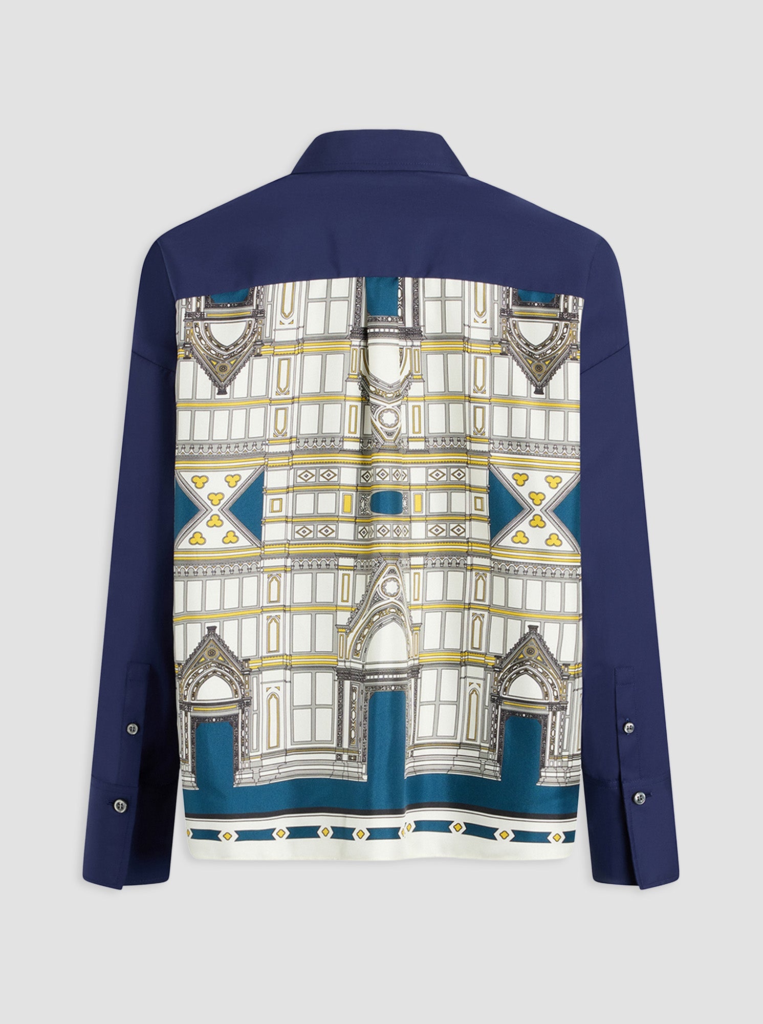 SIRENE Scarf-back Shirt Navy