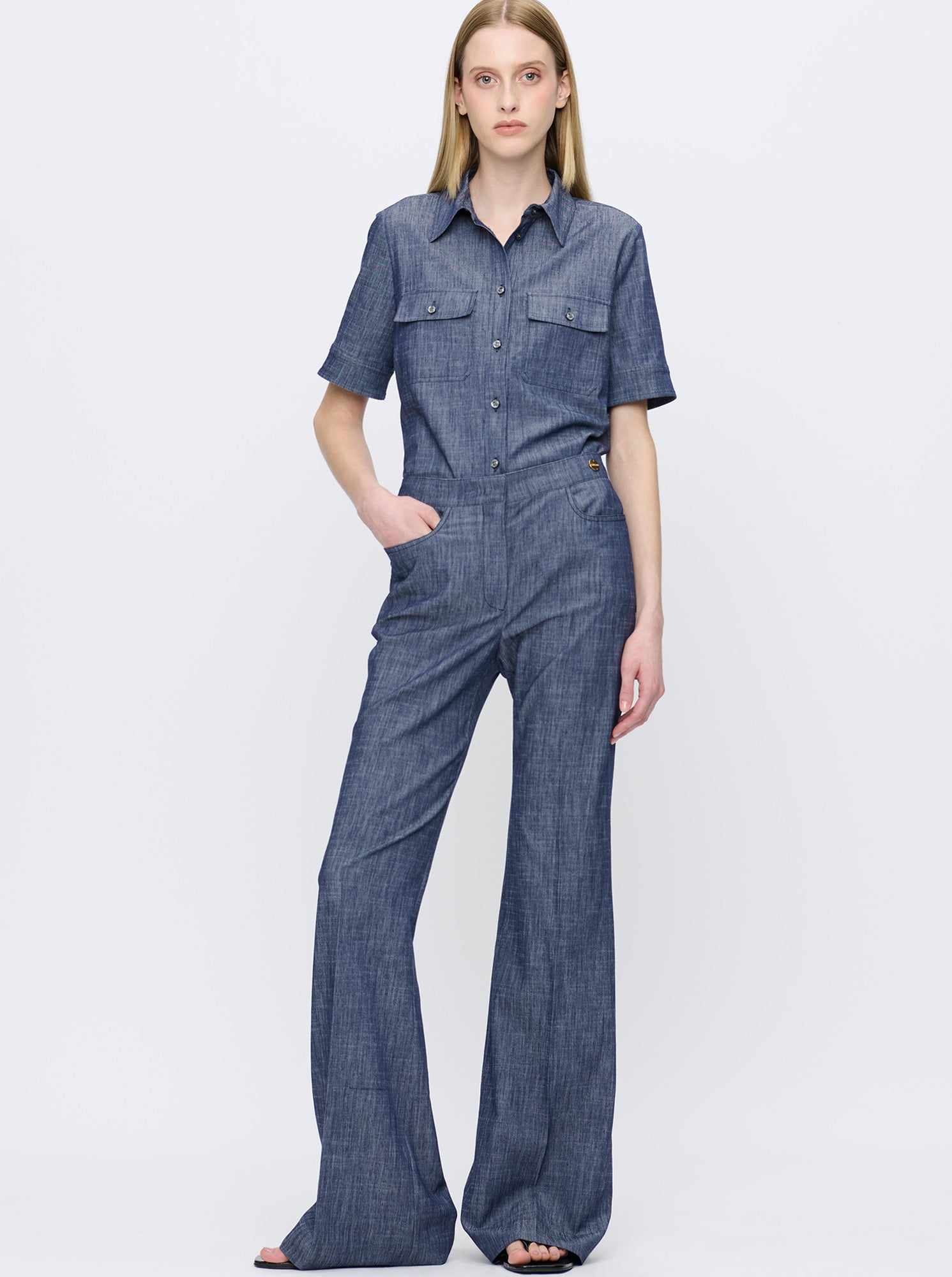 VESPER denim shirt Navy