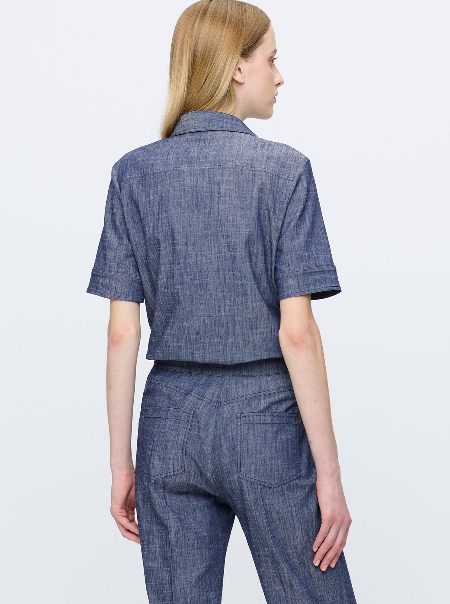 VESPER denim shirt Navy